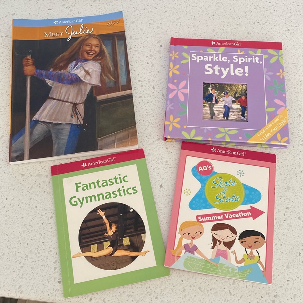 American Girl books lot
